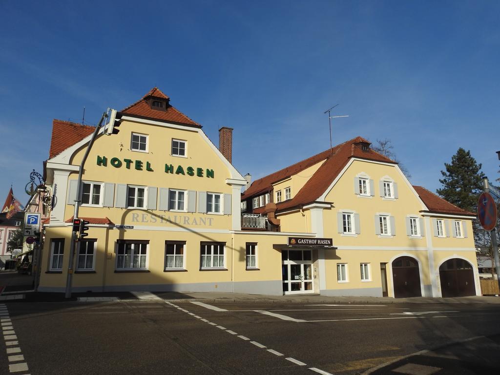 Hotel Hasen Kaufbeuren Allgaeu ภายนอก รูปภาพ