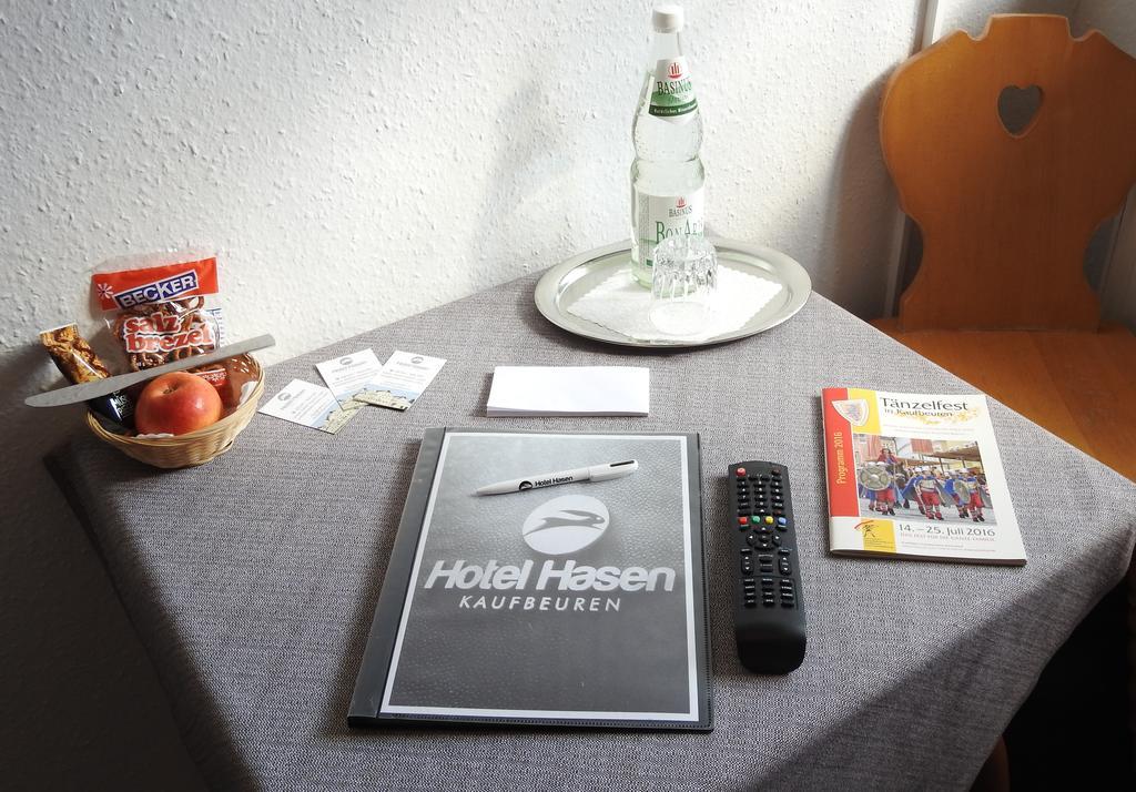 Hotel Hasen Kaufbeuren Allgaeu ภายนอก รูปภาพ